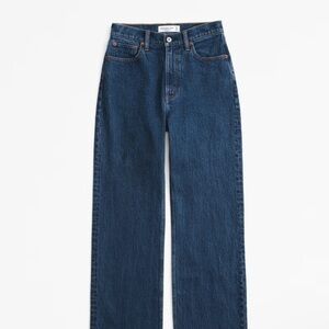 Abercrombie & Fitch Curve Love High Rise 90s Relaxed Jean